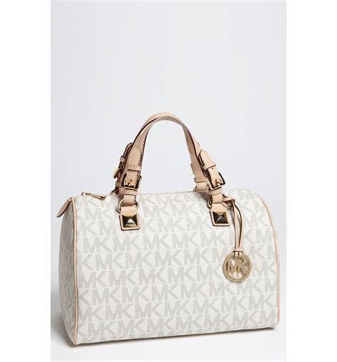 michael michael kors grayson logo satchel|Michael Kors grayson large satchel.